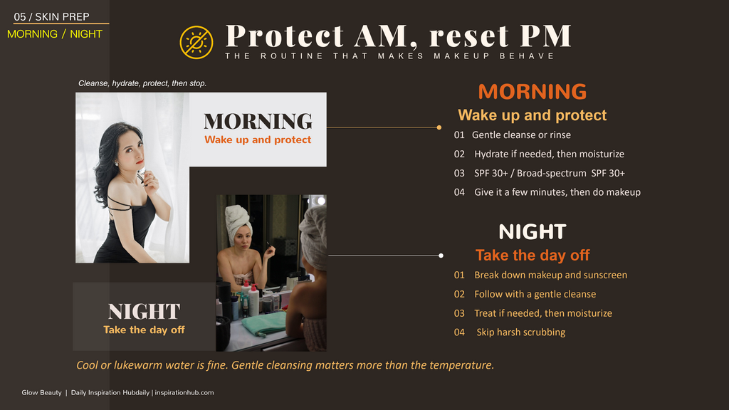Protect in the morning, reset at night